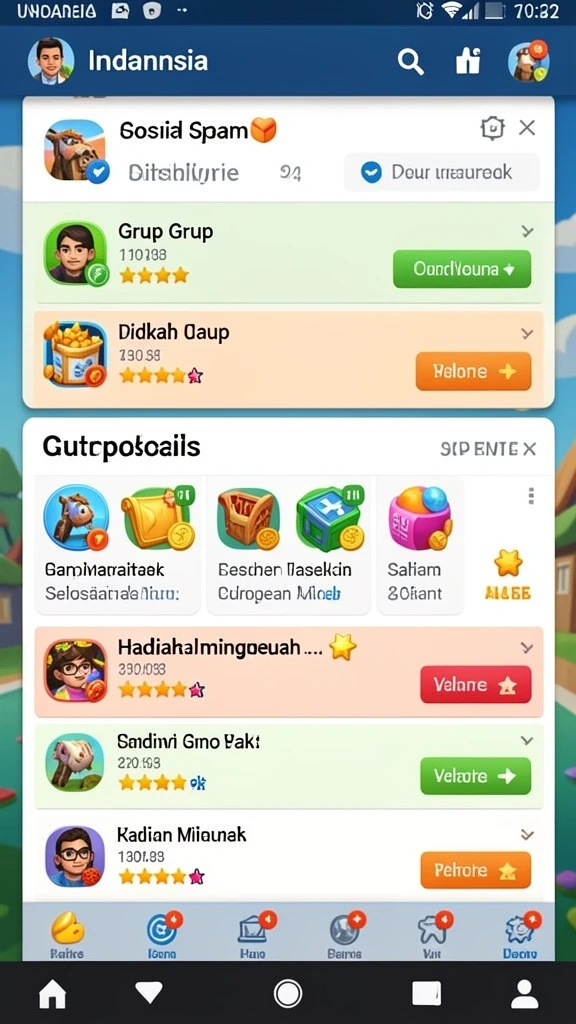 Fitur kompetisi liga yang menantang dan adil.