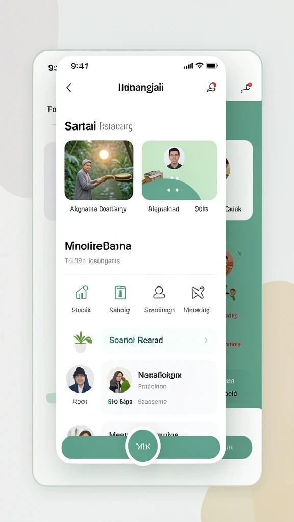 Tampilan antarmuka yang menarik dan mudah dinavigasi.