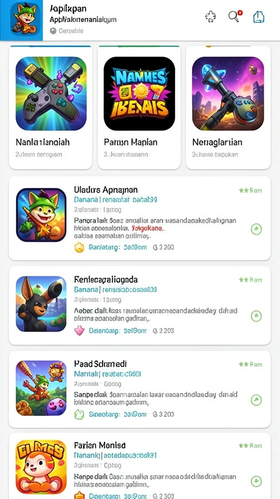 Tampilan antarmuka yang menarik dan user-friendly.