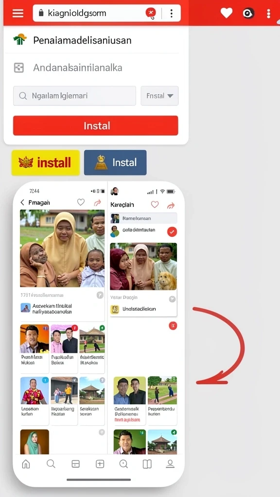 Tampilan antarmuka yang menarik dan intuitif.