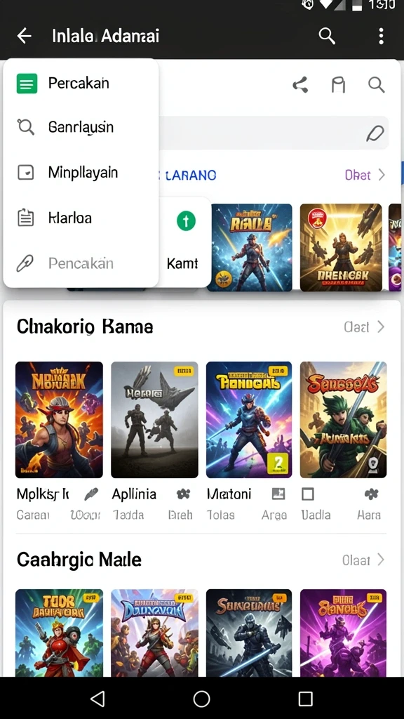 Tampilan antarmuka yang intuitif dan menarik.