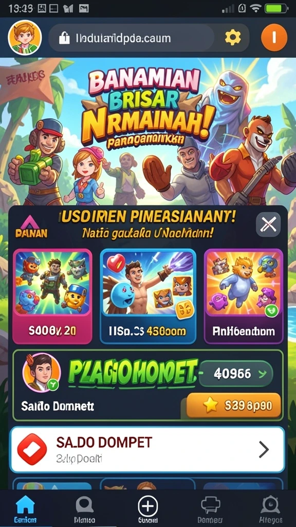 Mode multiplayer yang memungkinkan permainan dengan teman-teman.