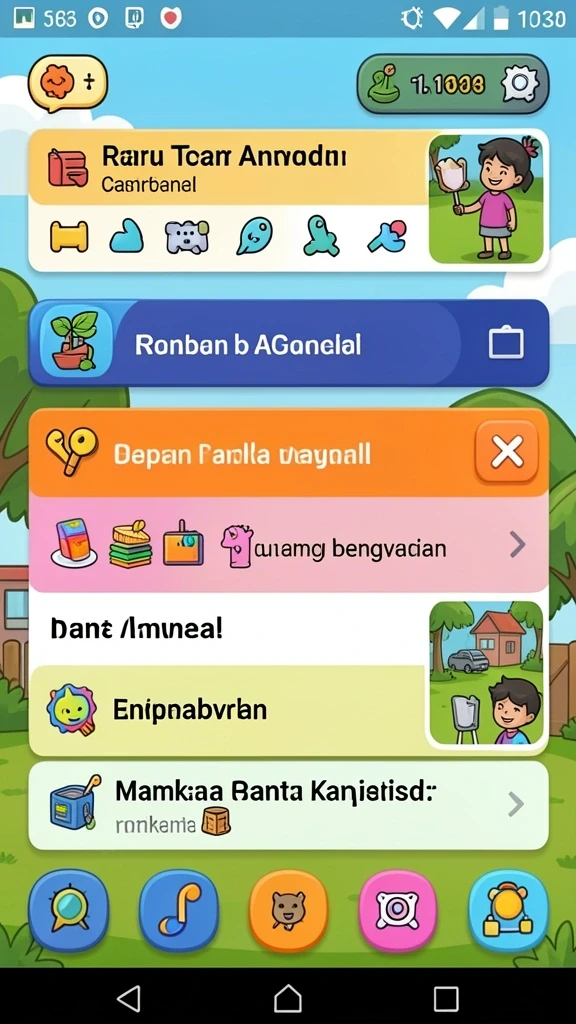 Tampilan menu utama BENGKEL69 yang menarik perhatian.