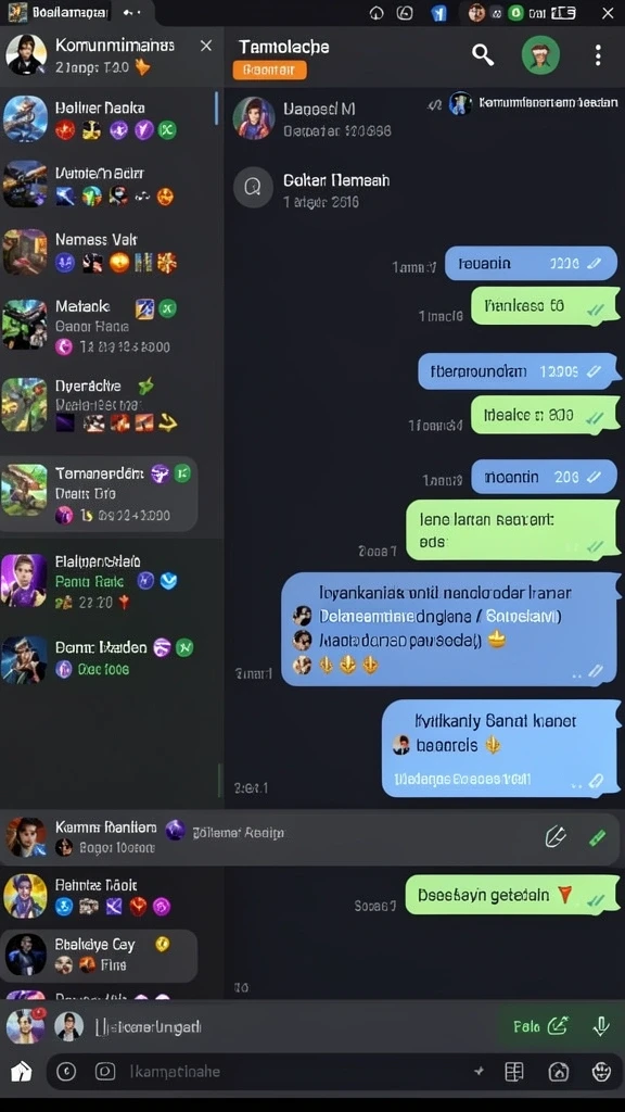 Screenshot menampilkan antarmuka permainan yang menarik.