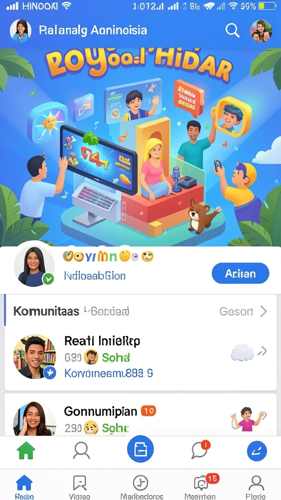 Grafik yang memukau dan tema permainan yang beragam.