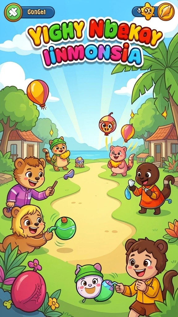 Gameplay yang seru dan menantang setiap level.