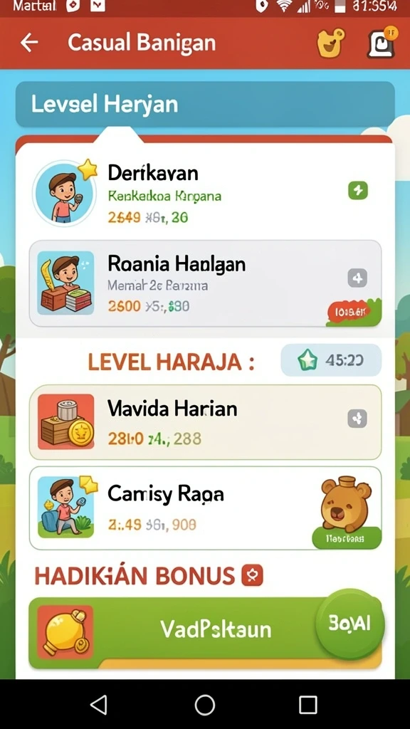 Tampilan awal aplikasi DEPO89 yang menarik.