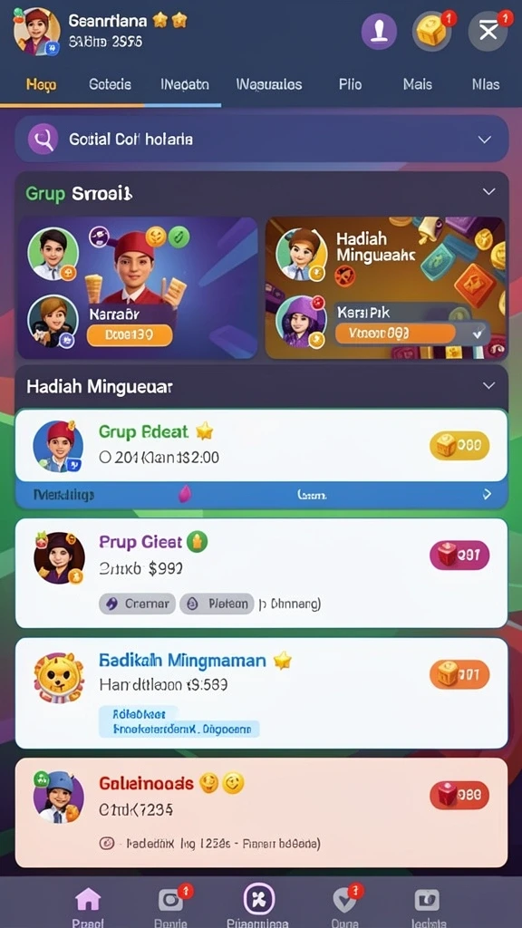 Sistem reward yang menguntungkan pemain.