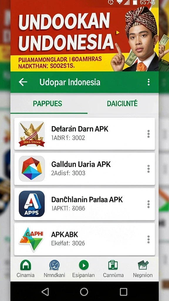 Antarmuka pengguna yang intuitif dan menarik.
