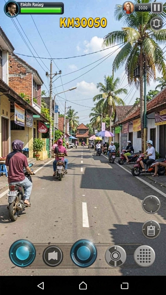 Tampilan awal yang menarik dan mudah dipahami.