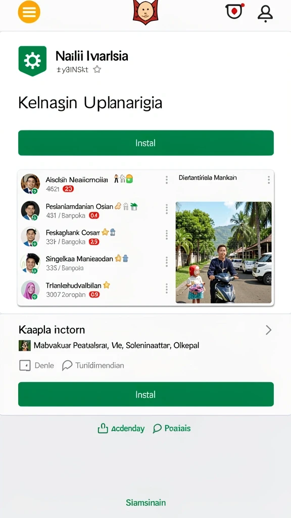 Tangkapan layar menampilkan karakter utama dalam misi.