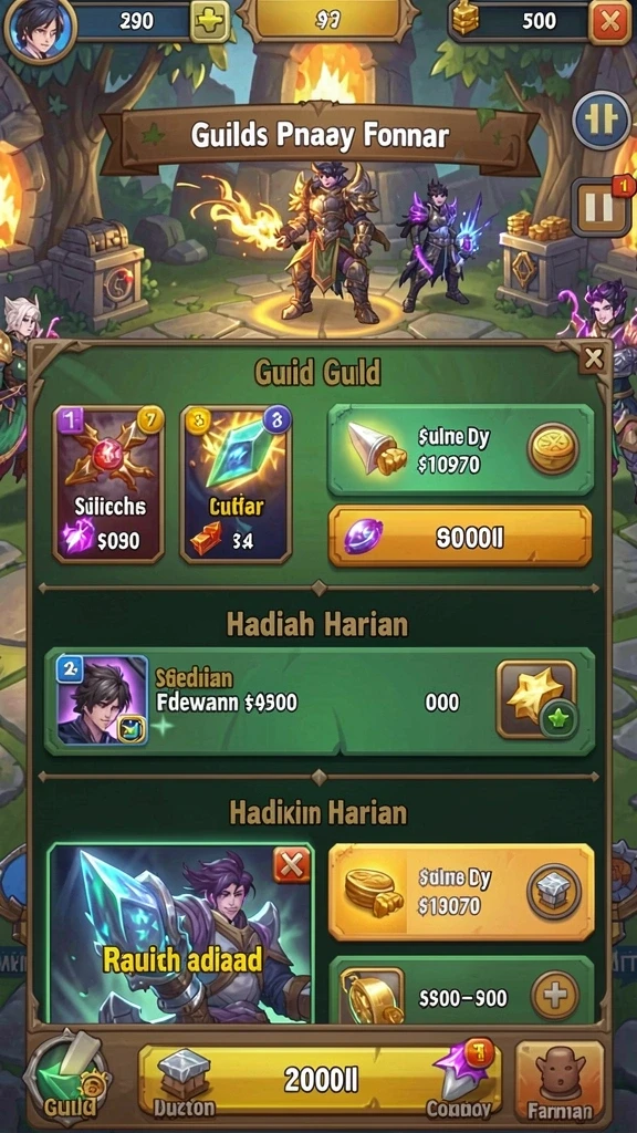 Tampilan awal HARTASPIN yang menarik dan penuh warna.
