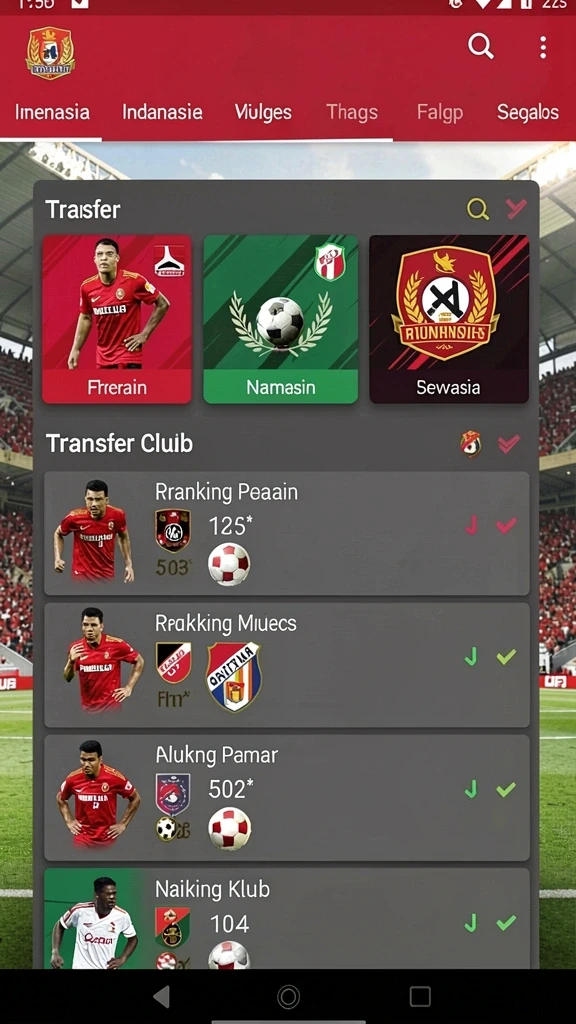 Tampilan antarmuka yang sederhana dan menarik.