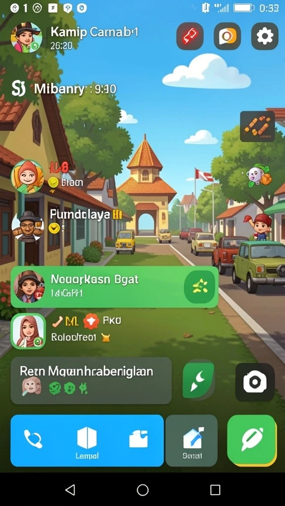 Berbagai karakter yang dapat dipilih sesuai dengan gaya bermain.