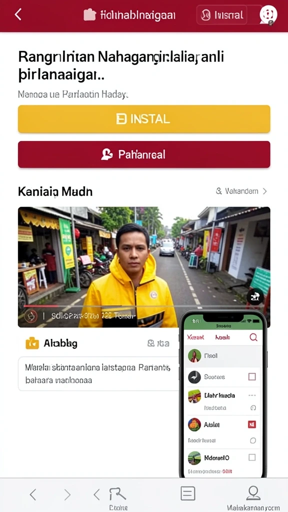 Tampilan antarmuka yang intuitif dan mudah digunakan.