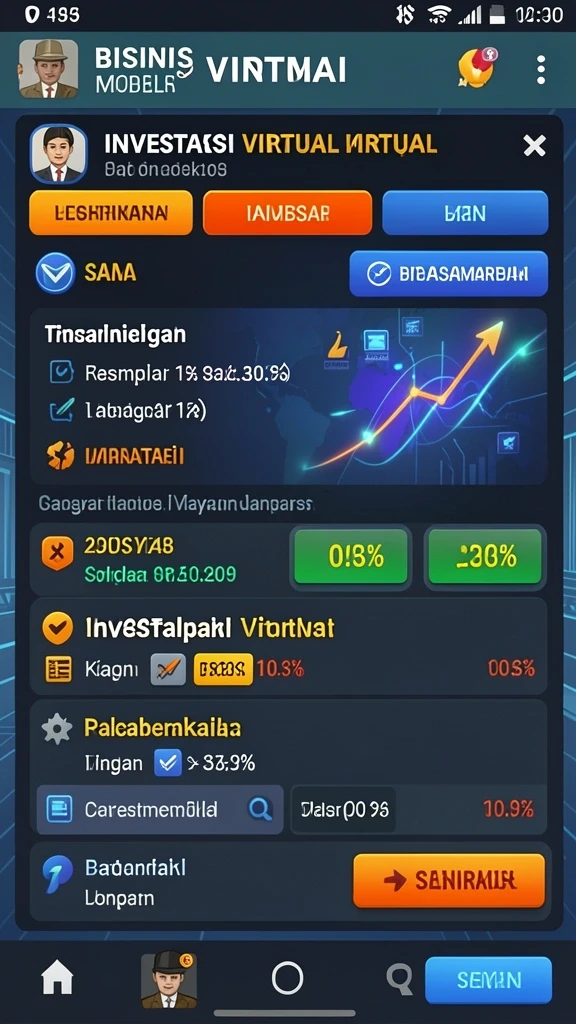 Screenshot dari salah satu level menantang di INDORP.