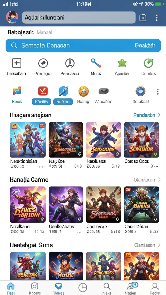 Momen menegangkan saat melewati level sulit.