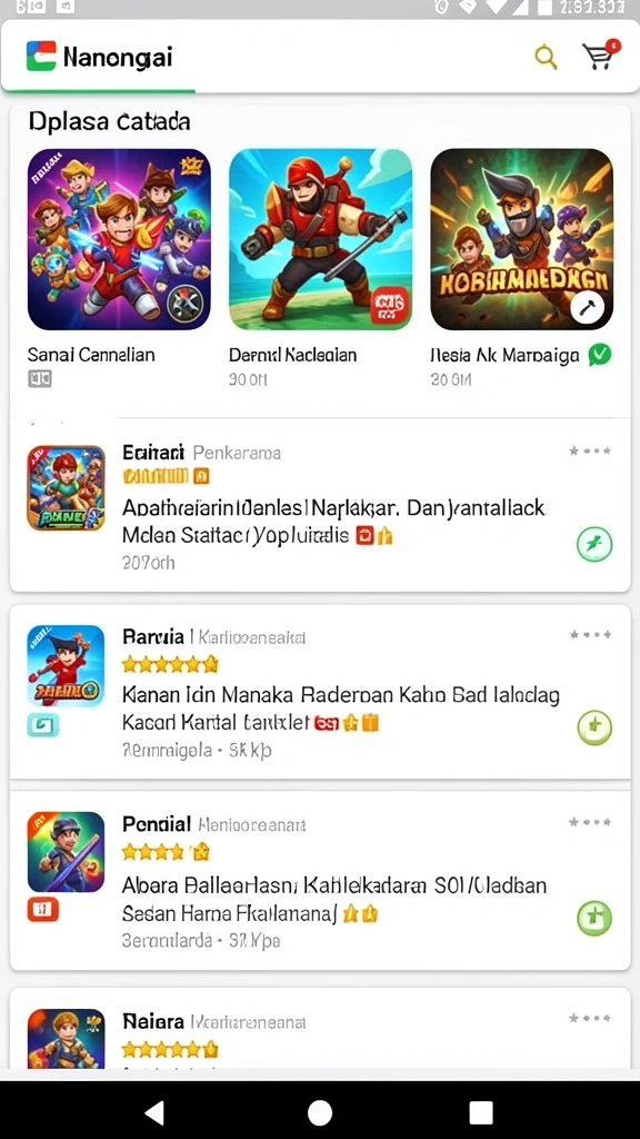 Tampilan antarmuka yang ramah pengguna.