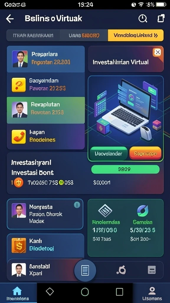Berbagai karakter menarik untuk dipilih sesuai preferensi.