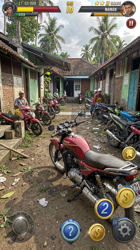 Karakter unik dengan berbagai kemampuan.