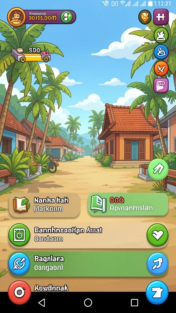 Beragam pilihan tema permainan yang mengesankan.