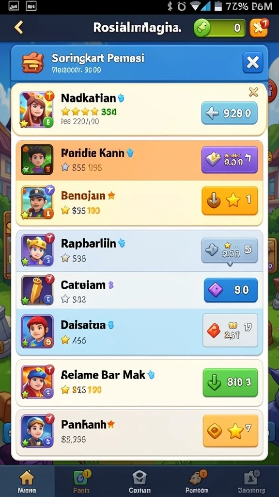 Bonus menarik setiap hari untuk pemain baru.