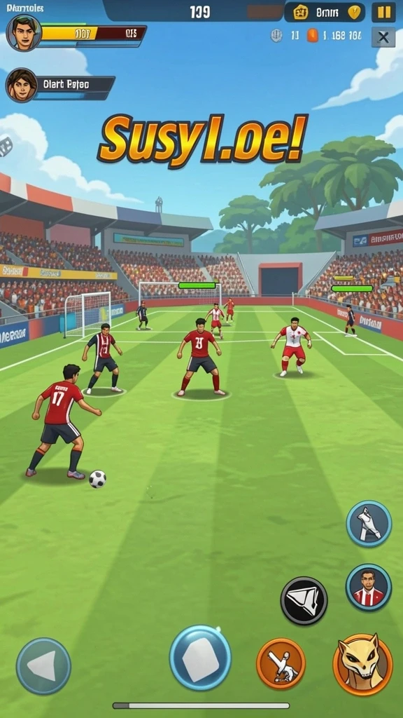 Misi seru yang menantang di setiap level.
