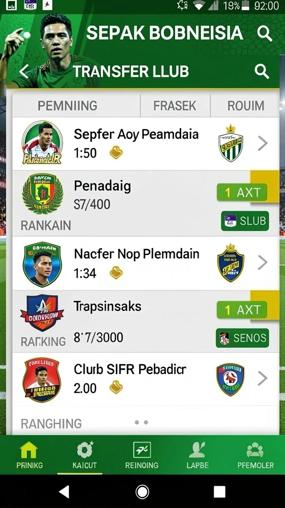 Tampilan antarmuka yang ramah pengguna.