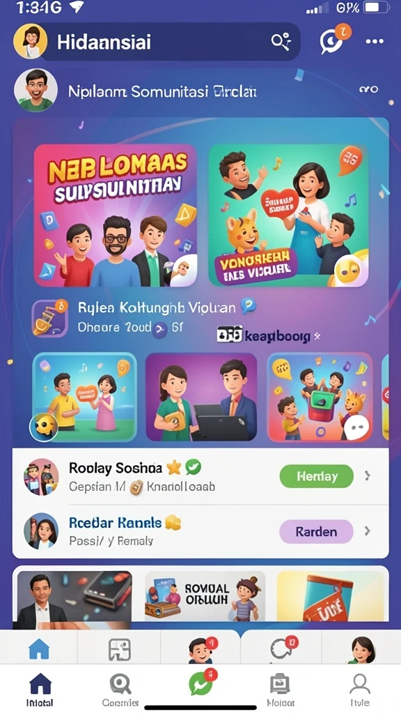 Antarmuka yang ramah pengguna memudahkan navigasi.