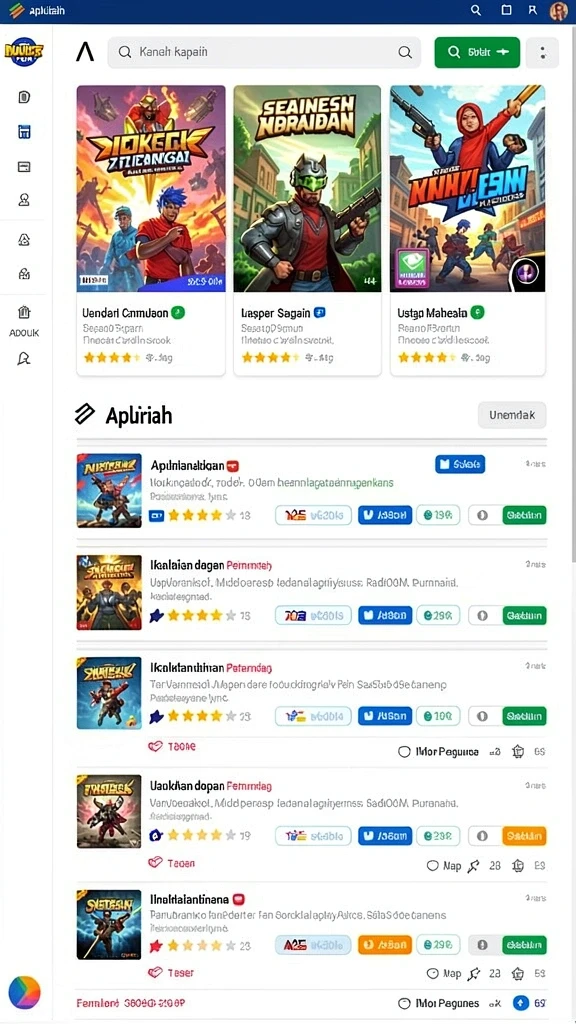 Karakter baru yang ditambahkan dalam pembaruan.