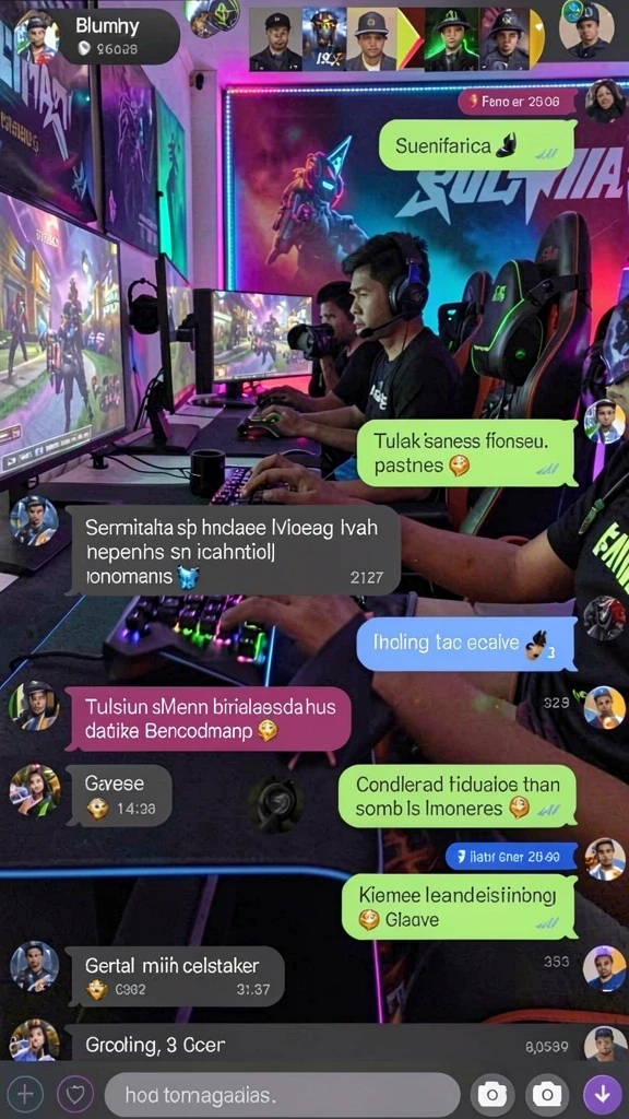 Screenshot dari mode multiplayer yang seru.