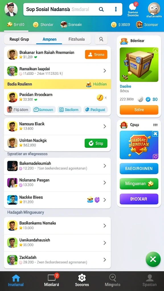 Pengalaman bermain yang seru dan mendebarkan.