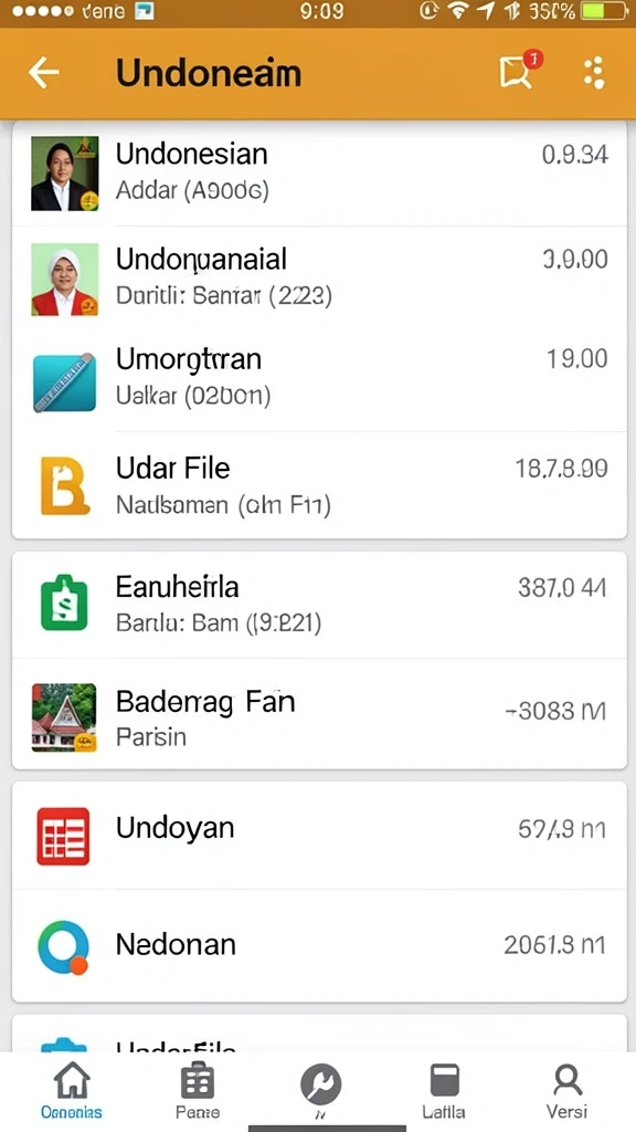 Tampilan antarmuka yang ramah pengguna.