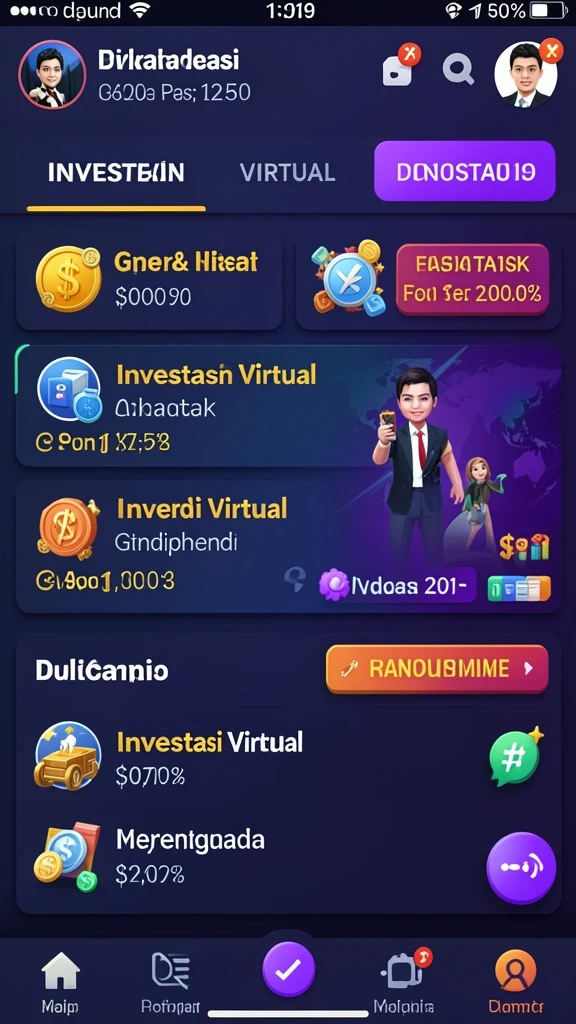 Tampilan antarmuka yang menarik dan mudah dinavigasi.