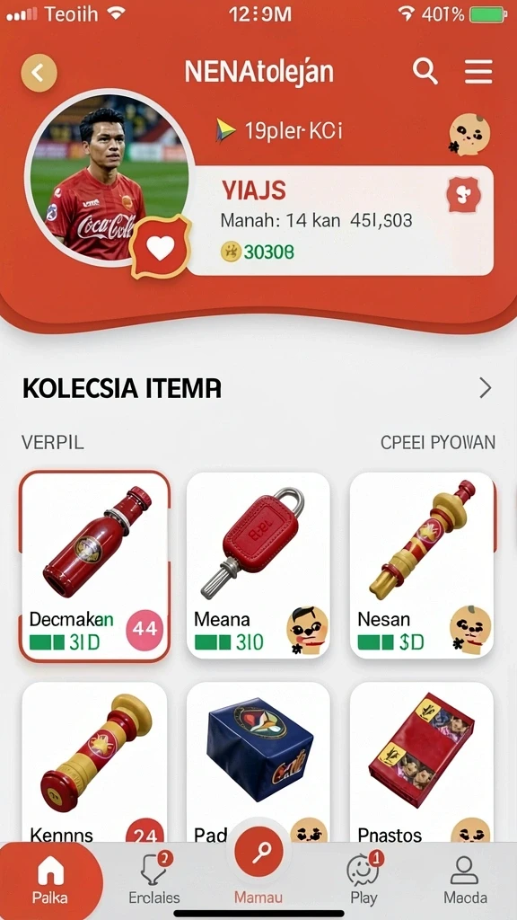 Contoh aksi seru dalam pertempuran epik.