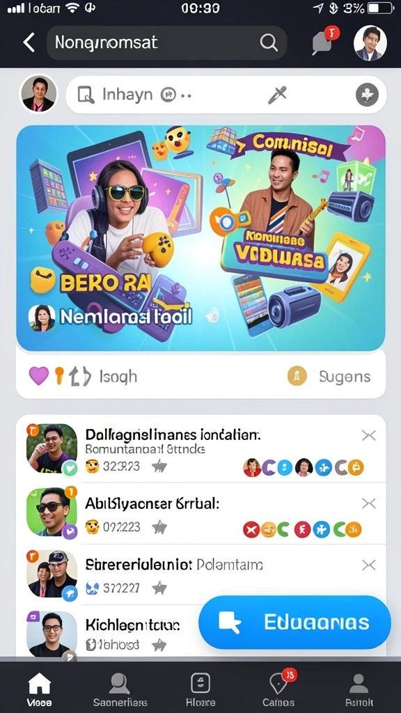 Tampilan antarmuka mudah digunakan dan menarik.