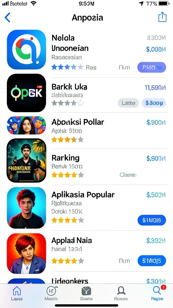 Antarmuka yang ramah pengguna dan mudah dinavigasi.