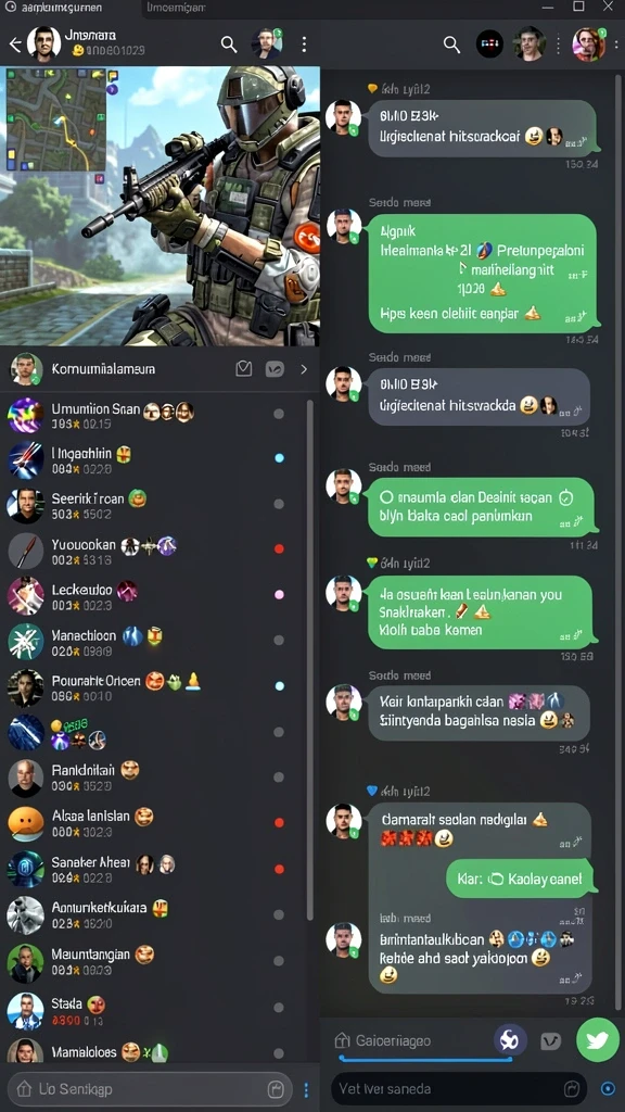 Karakter yang bisa dikustomisasi sesuai keinginan pemain.