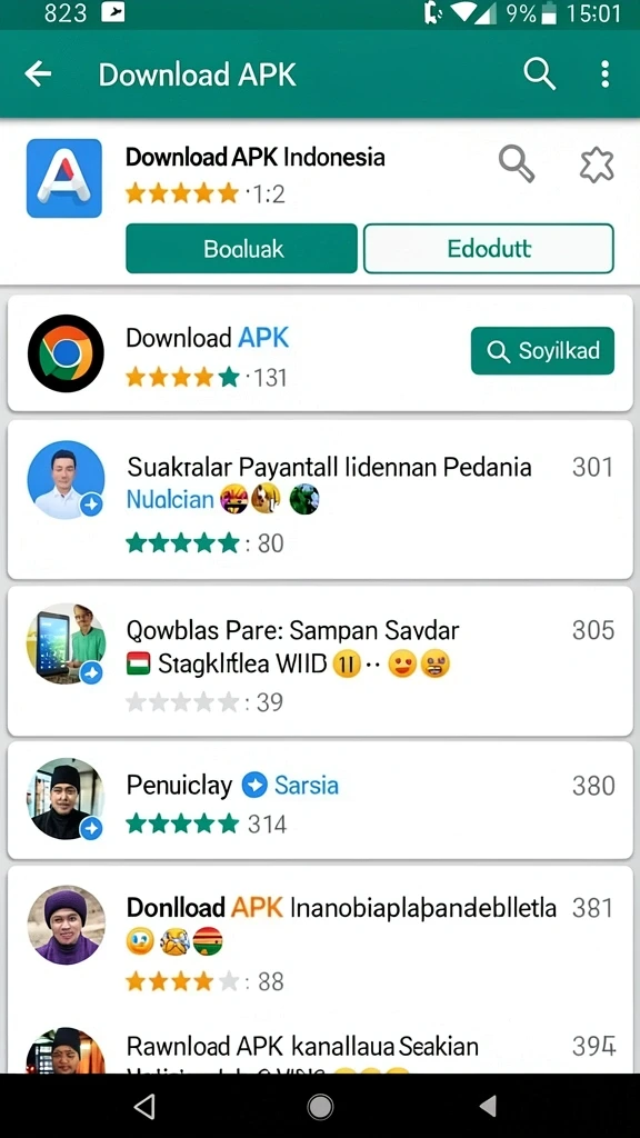 Menampilkan berbagai item yang dapat dikumpulkan.