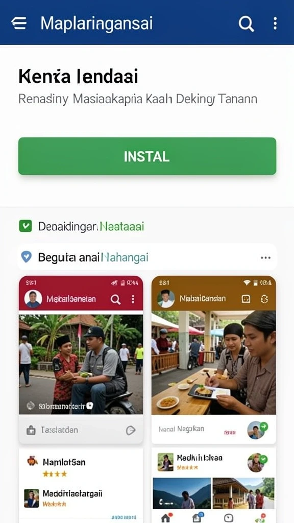Tampilan antarmuka yang menarik dan ramah pengguna.