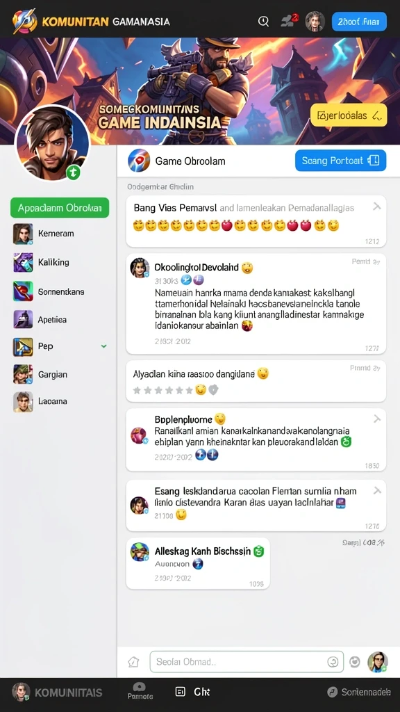 Grafis berkualitas tinggi dan menarik perhatian.