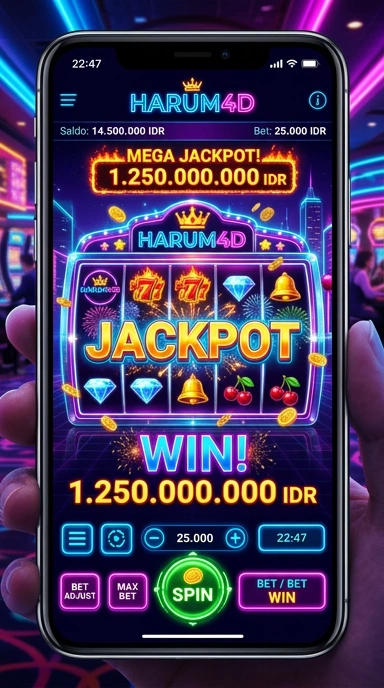 harum4d — layar beranda